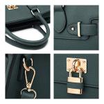 Dasein Women's Stylish Handbag and Wallet Set