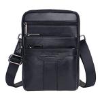 Sleek Leather Crossbody Bag for Travel and Daily Use