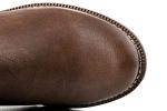 Brown Mid-Calf Fashion Dress Boots for Women
