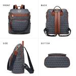 Stylish Convertible Backpack Purse with Tassel Set