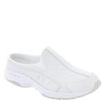 Easy Spirit White Leather Women's Tourguide Mules