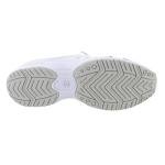 Easy Spirit White Leather Women's Tourguide Mules
