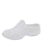 Easy Spirit White Leather Women's Tourguide Mules