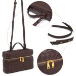 Rejolly Woven Leather Top-Handle Handbag
