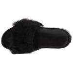 UGG Women's Royale Black Flat Sandal, Size 5