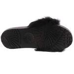 UGG Women's Royale Black Flat Sandal, Size 5