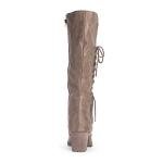 MUK LUKS Taupe Lacy Leo Fashion Boots