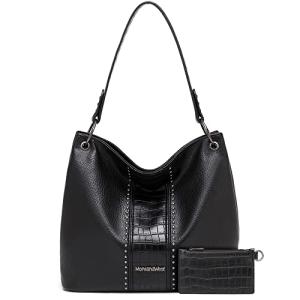 Montana West 2-Pack Stylish Hobo Bag and Wallet
