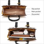 BOSTANTEN Apricot Leather Designer Handbag for Women
