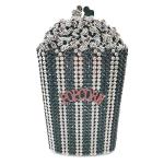Luxury Black Rhinestone Evening Clutch Bag for Women