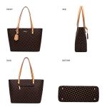 Chic 4-Piece Synthetic Leather Handbag Set