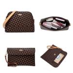 Chic 4-Piece Synthetic Leather Handbag Set
