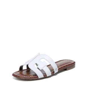 Sam Edelman Women's Bay Slide Sandal, Bright White