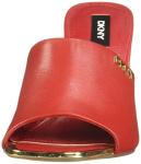 DKNY Red Open Toe Heeled Sandals for Women