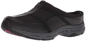 Easy Spirit Women's Black Argyle Mules, Size 9 W