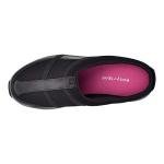 Easy Spirit Women's Black Argyle Mules, Size 9 W