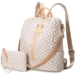 Luxury Anti-Theft Leather Backpack for Women