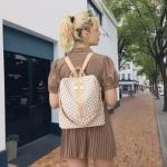 Luxury Anti-Theft Leather Backpack for Women