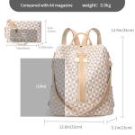 Luxury Anti-Theft Leather Backpack for Women