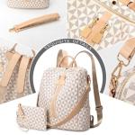 Luxury Anti-Theft Leather Backpack for Women