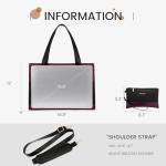 Stylish LOVEVOOK Leather Laptop Tote for Women