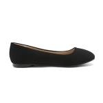 Sole-Simple Black Ballerina Flats for Women