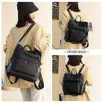ZOCILOR Women's Convertible Fashion Backpack Purse
