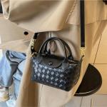 Braided Luxury Leather Mini Handbag for Women