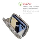 Luxury Rhinestone Evening Clutch Bag for Parties