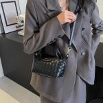 Braided Luxury Leather Mini Handbag for Women