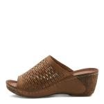 Spring Step Cunacena Leather Wedge Sandals for Women