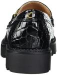 Circus NY Deana Black Crocco Patent Loafers 7.5