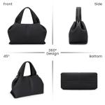 Stylish Retro Dumpling Clutch Bag for Women