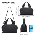Stylish Retro Dumpling Clutch Bag for Women