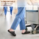 Bigant Women's Black Clogs for Nurses and Garden