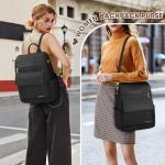 NUBILY Anti-Theft Leather Mini Backpack Purse