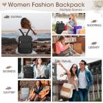 NUBILY Anti-Theft Leather Mini Backpack Purse