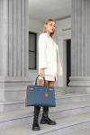 Stylish BOSTANTEN Leather Briefcase for Women