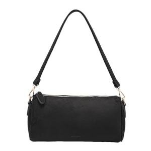 Luxury Black Suede Crossbody Handbag for Women