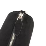 Luxury Black Suede Crossbody Handbag for Women