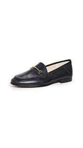 Sam Edelman Black Leather Loraine Loafers for Women