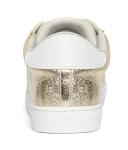 Chic Women's Lace-Up Sneaker in Gold