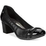 Anne Klein Sport Women's Black Leather Dress Pumps