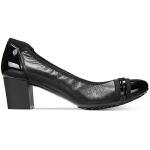 Anne Klein Sport Women's Black Leather Dress Pumps