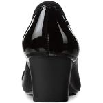 Anne Klein Sport Women's Black Leather Dress Pumps