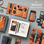 Bookaroo Cream Book & Stuff Pouch