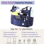 Stylish Women's Shoulder Handbag with Multiple Pockets