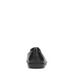 Naturalizer Black Leather Slip-On Ballet Flats