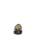 Sam Edelman Black Leather Ballet Flats for Women