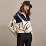 BOSTANTEN Women's Beige Leather Sling Bag